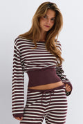 Knitted loungewear top
