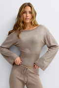 Knitted loungewear top