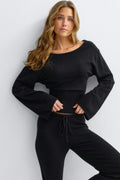 Knitted loungewear top