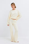 Knitted loungewear trousers