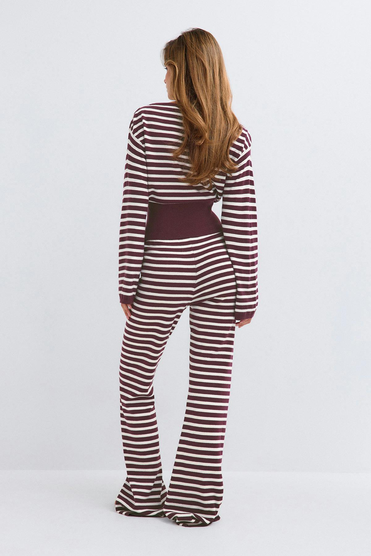 Knitted loungewear trousers