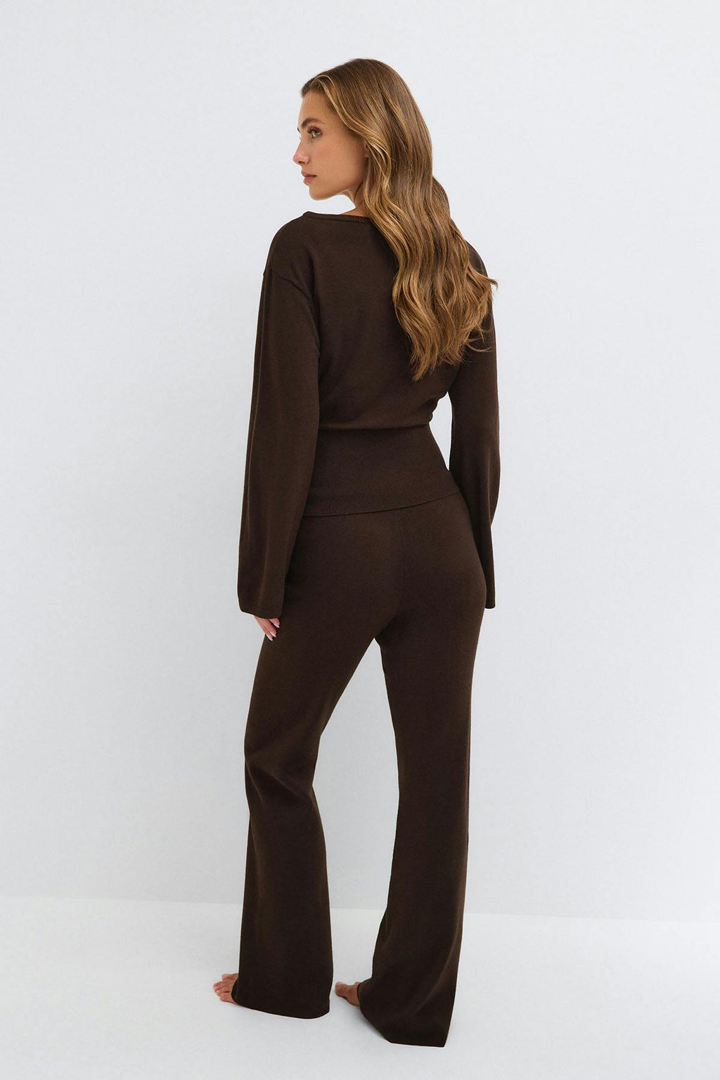 Knitted loungewear trousers