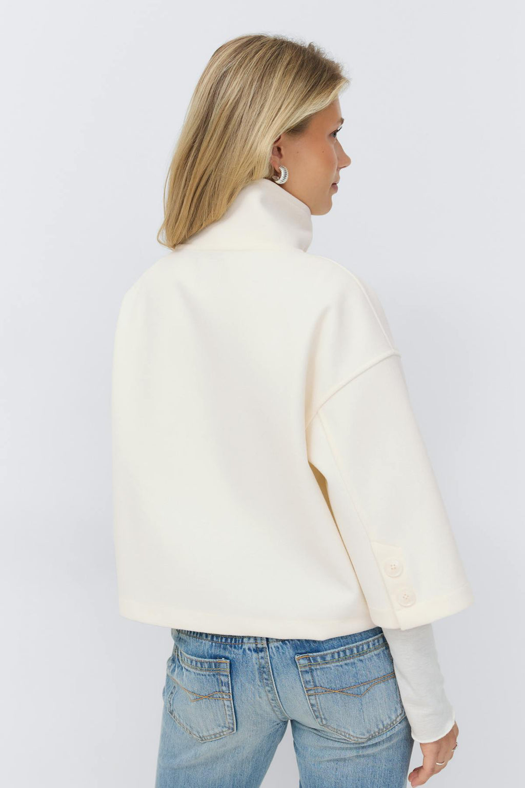 14+ short felt jacket