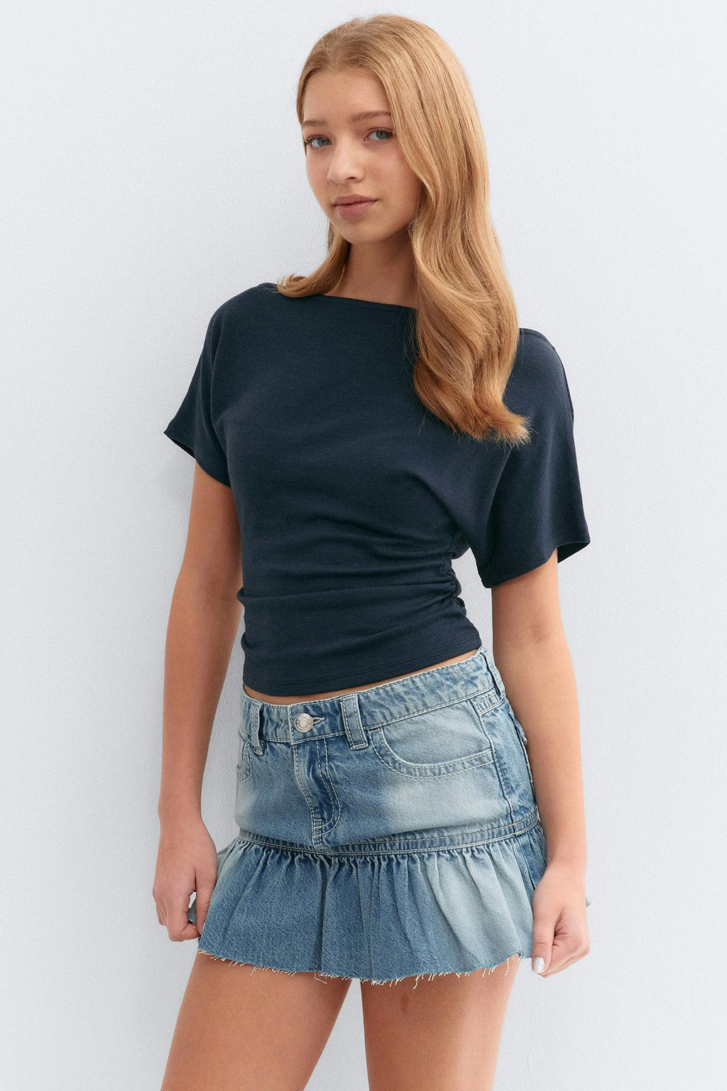 Y ruched top