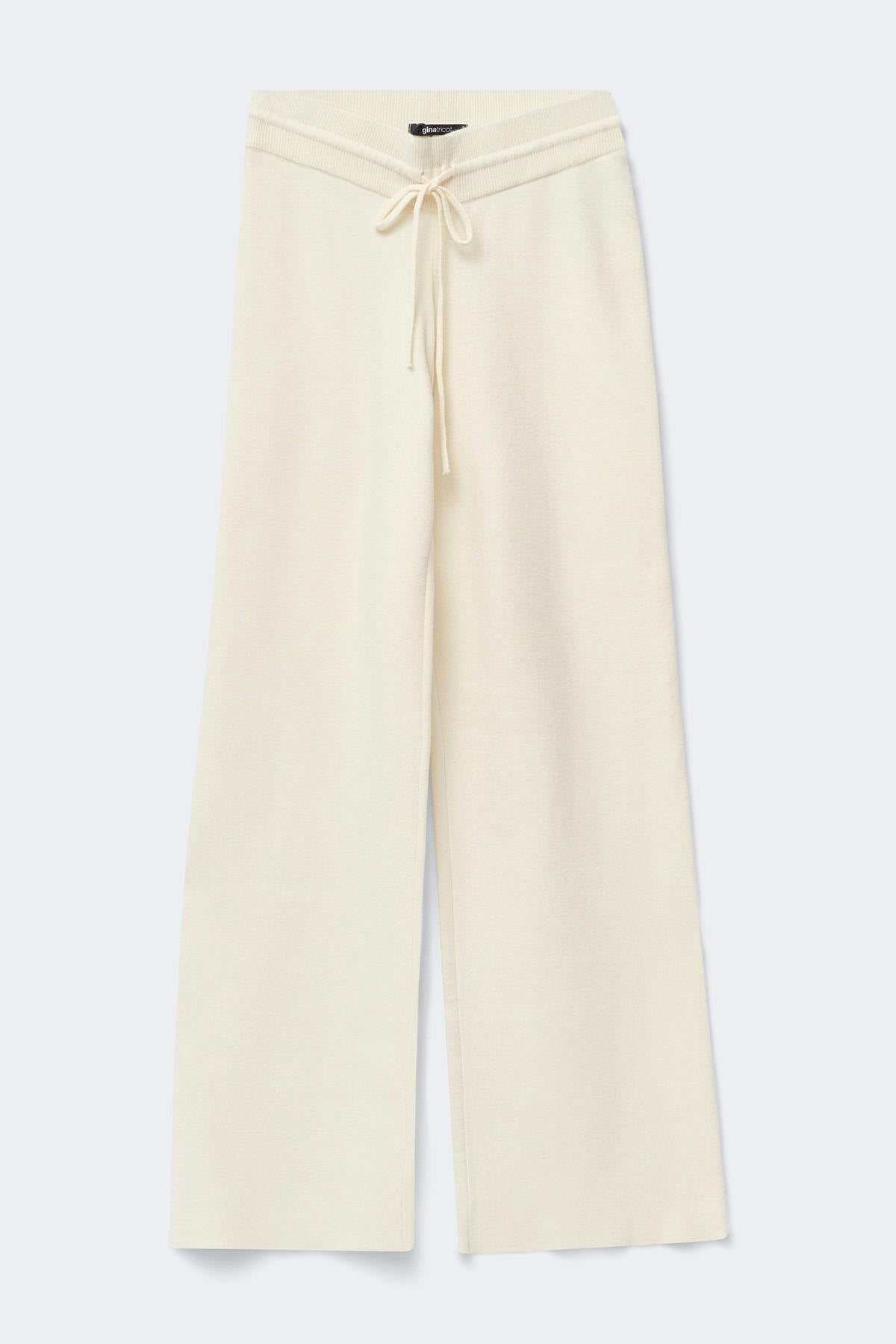 Knitted loungewear trousers