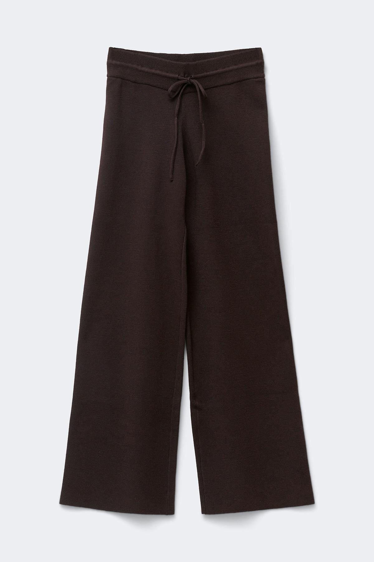 Knitted loungewear trousers