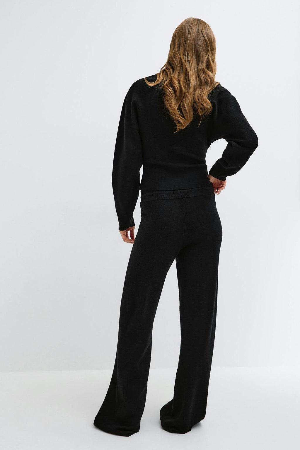 Knitted loungewear trousers