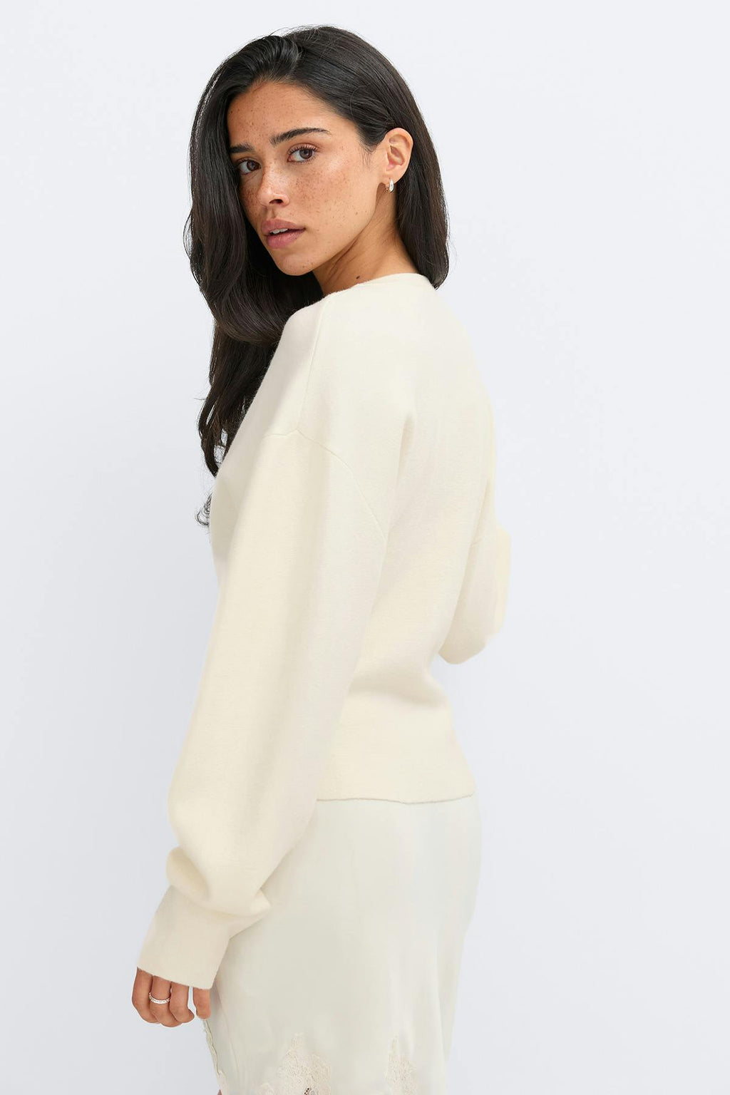 Knitted loungewear cardigan