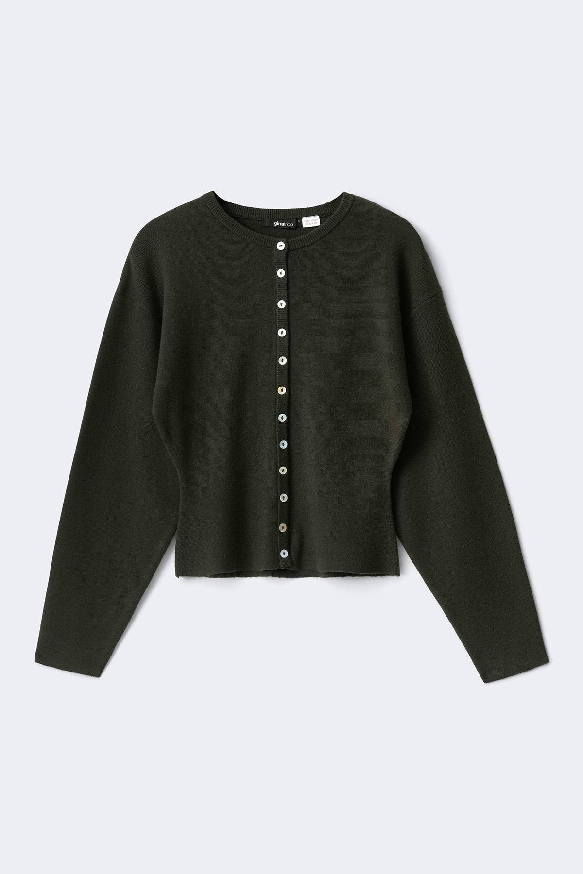 Knitted loungewear cardigan