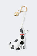Dalmatian bag charm