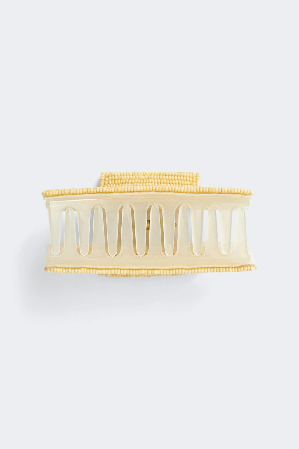 Beaded hair clip