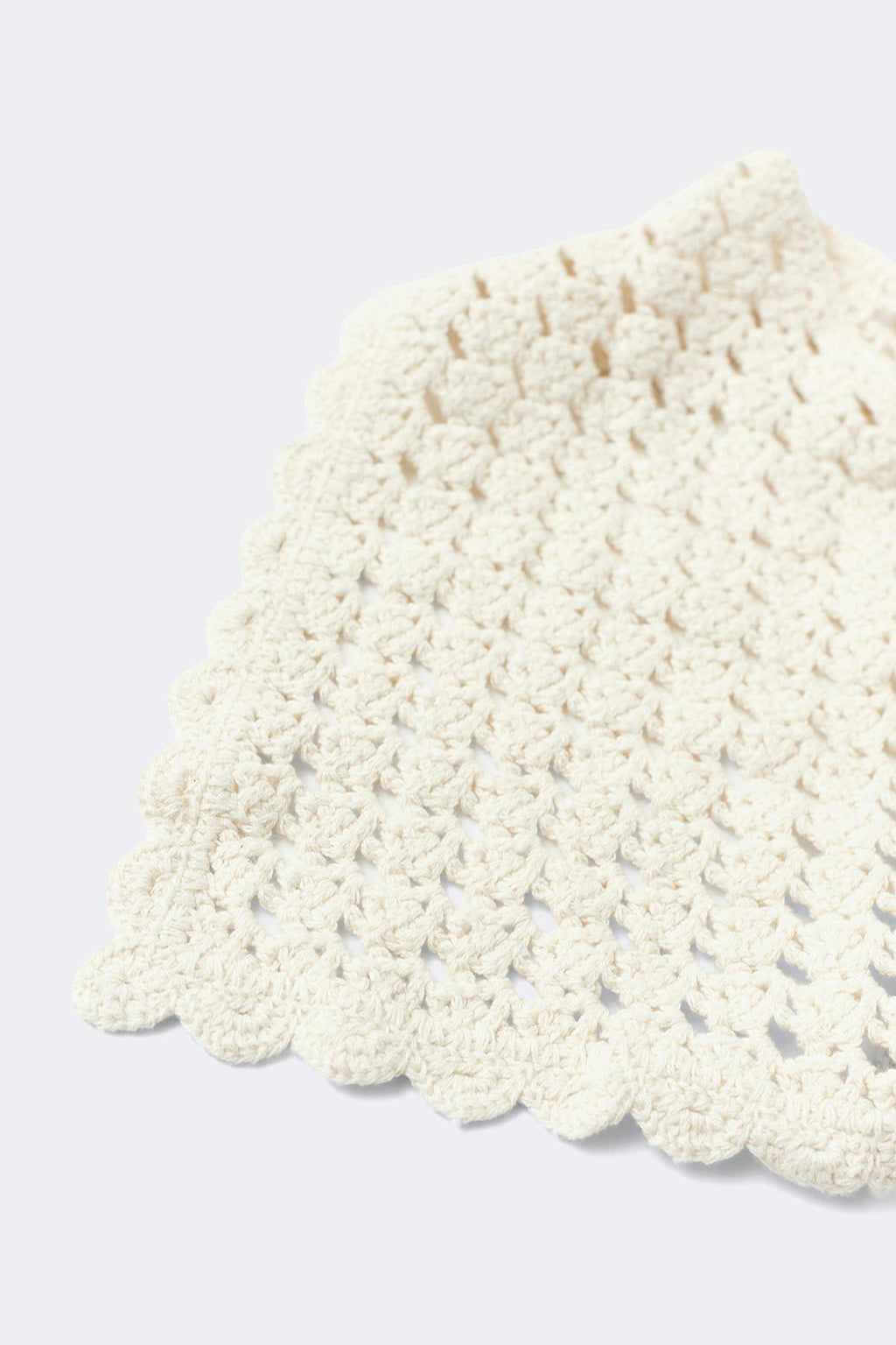 Crochet head scarf