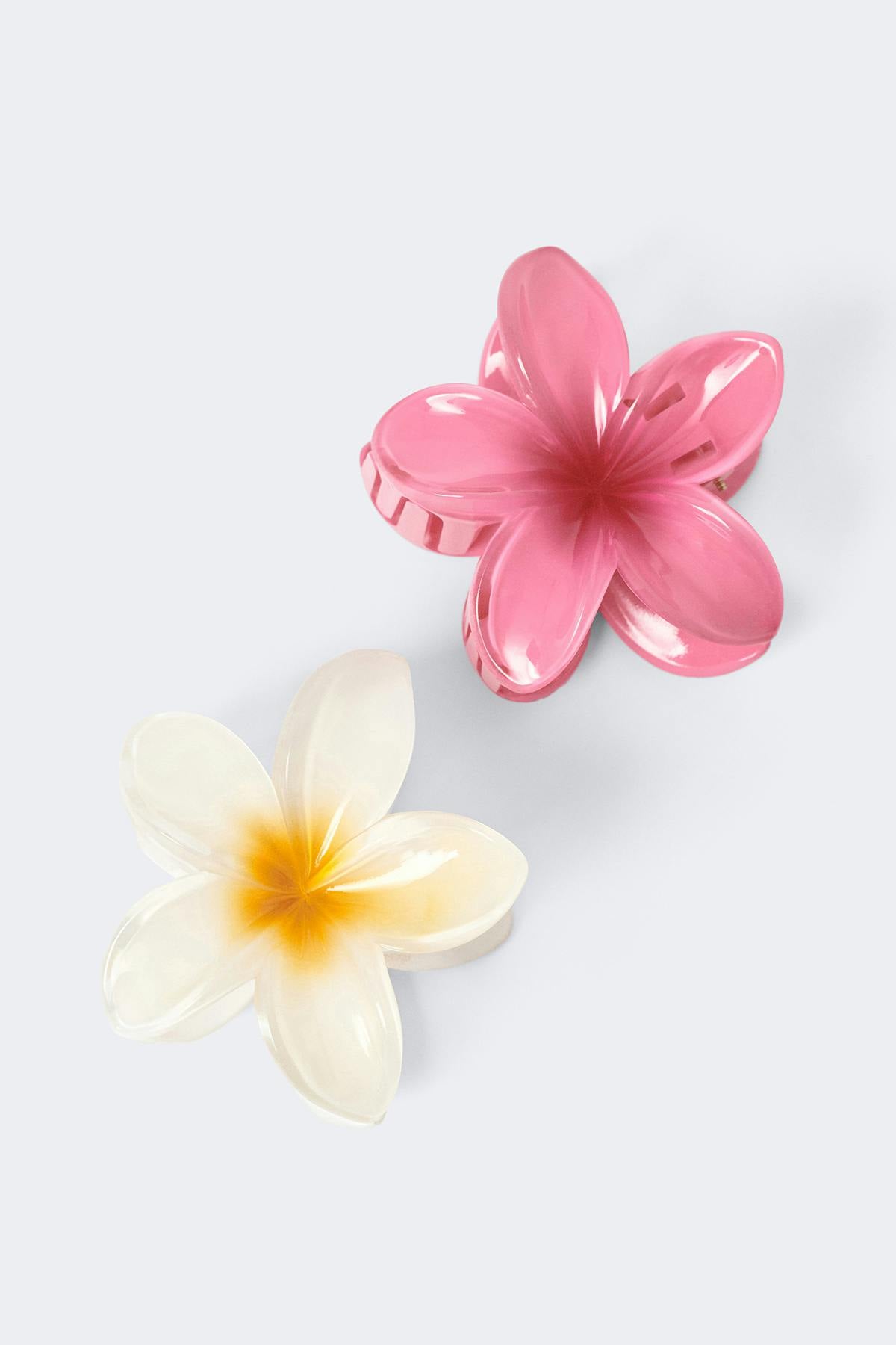 2-pack flower hair clips