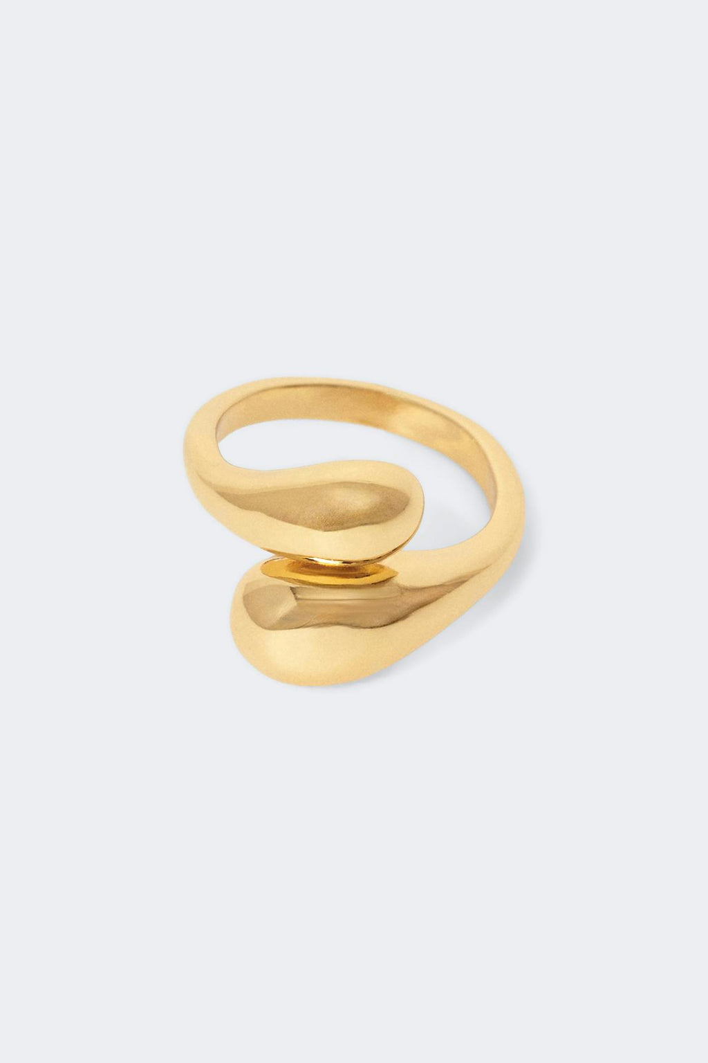 Chunky gold ring