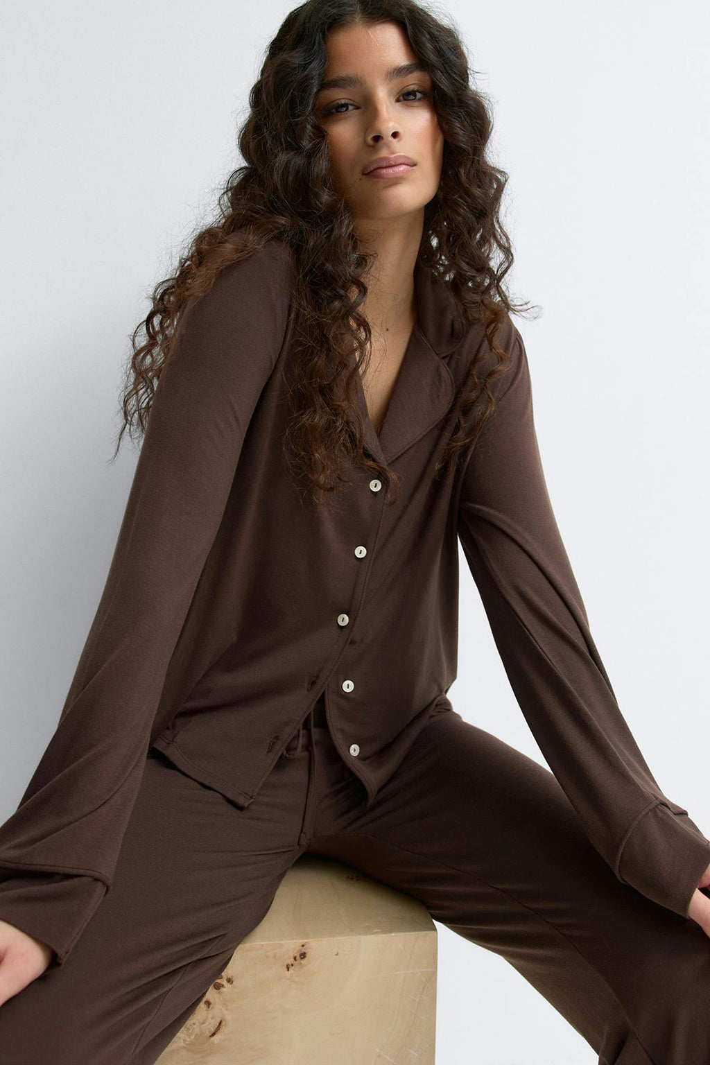 Soft pyjamas shirt