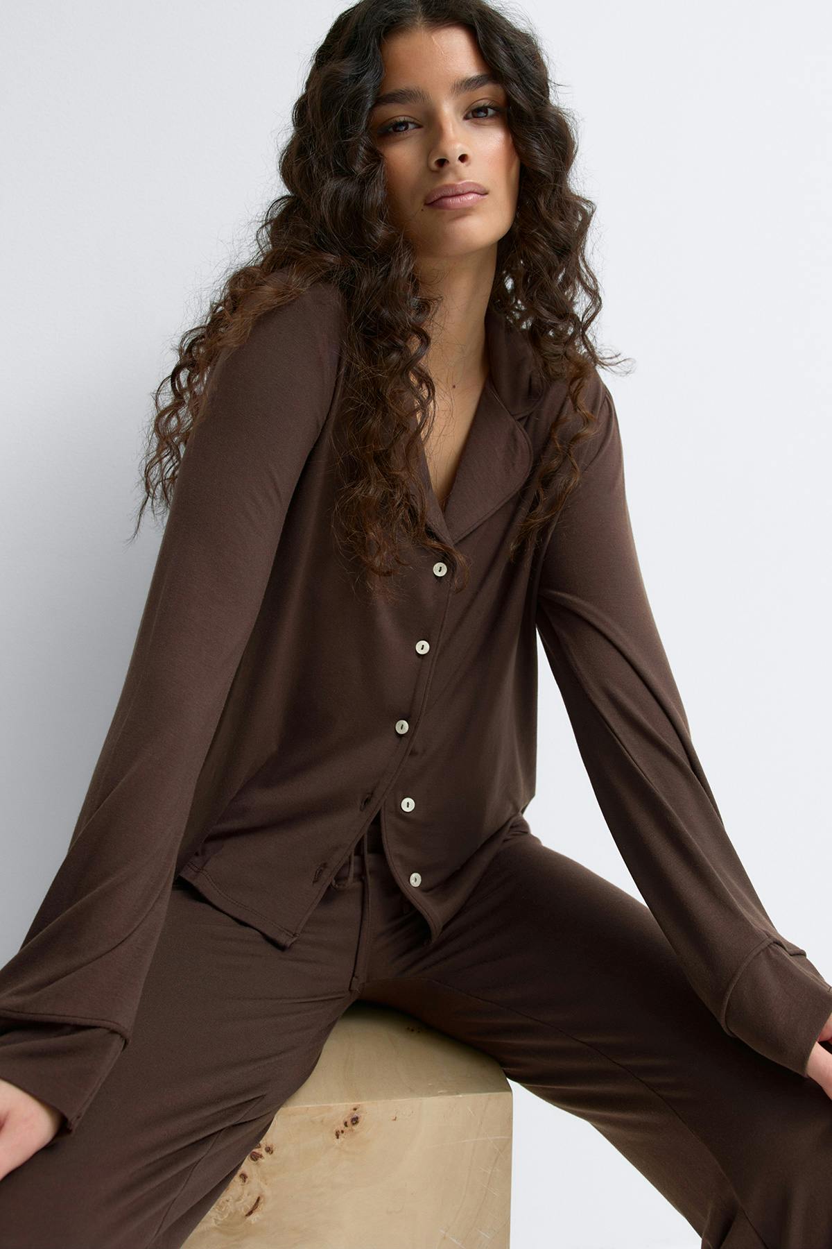 Soft pyjamas shirt