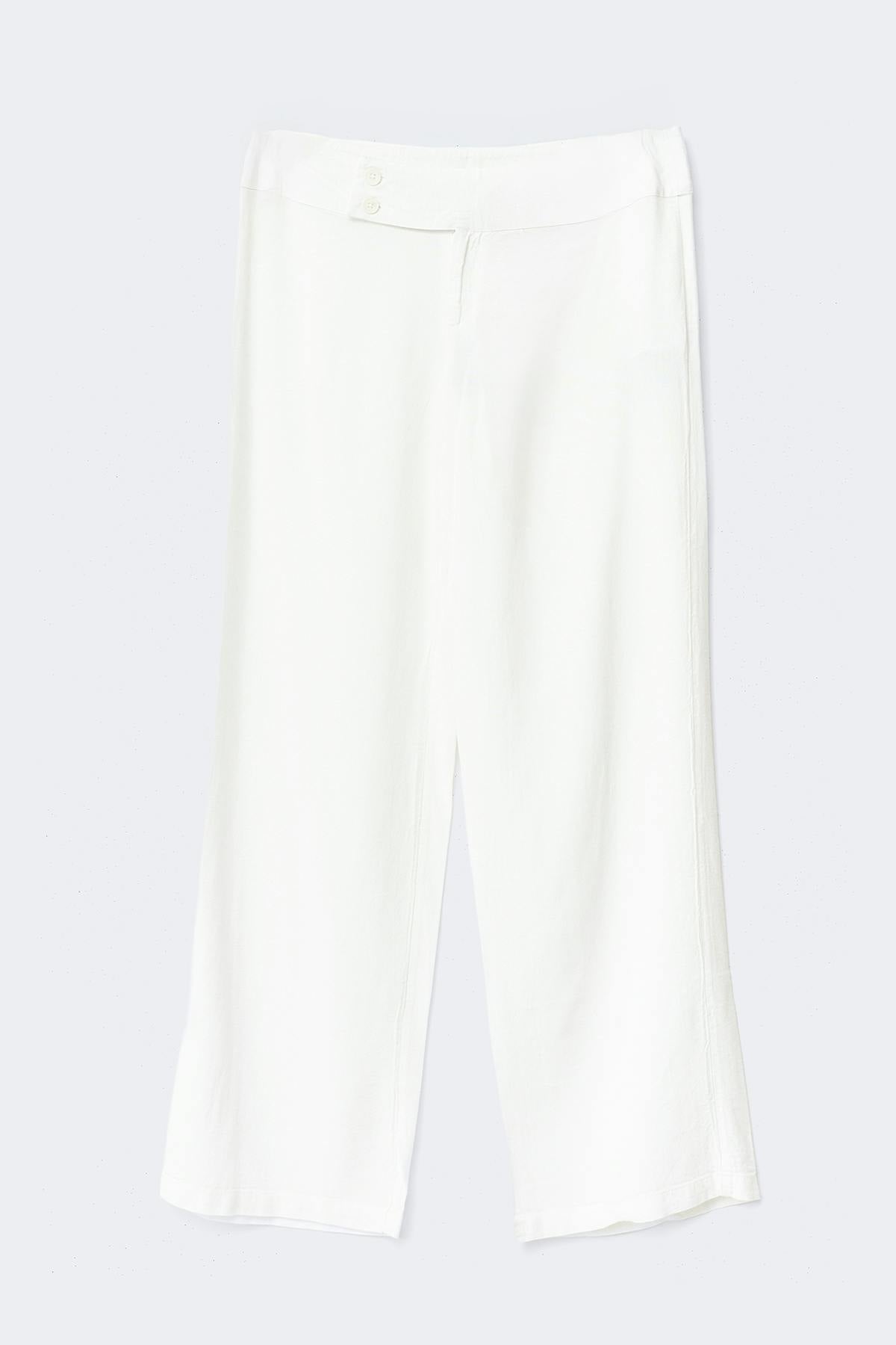Y linen blend trousers