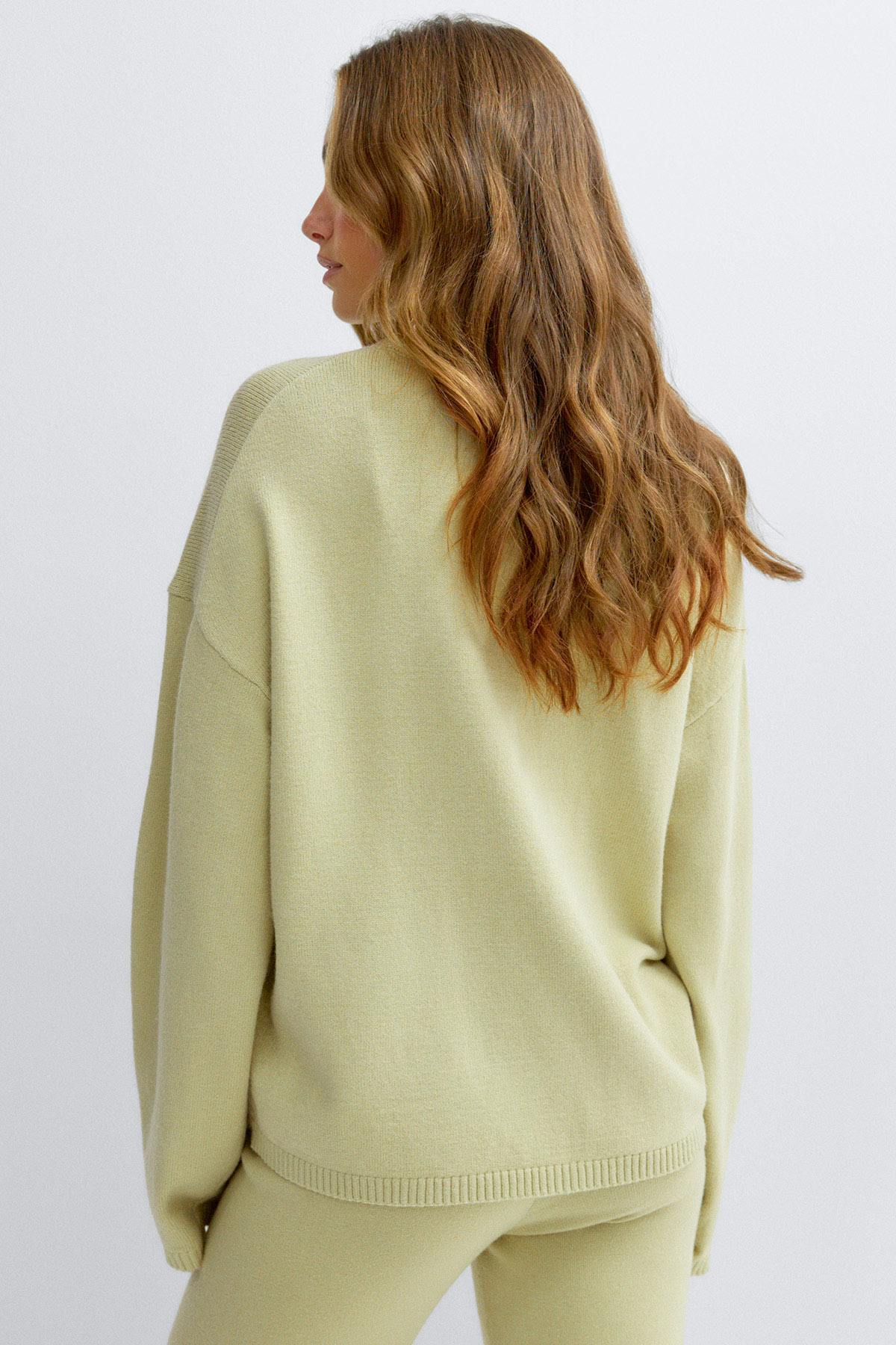 Knitted loungewear sweater