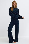 Knitted loungewear trousers