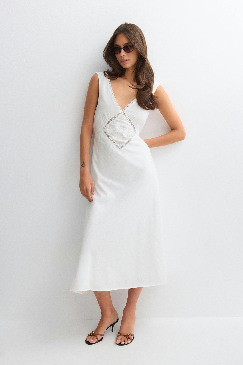 Tie back dress