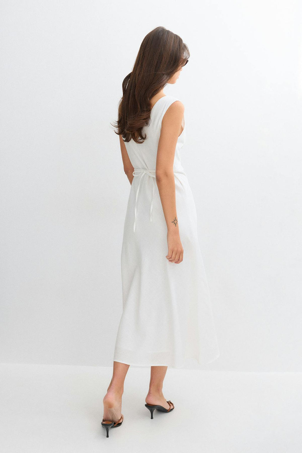 Tie back dress