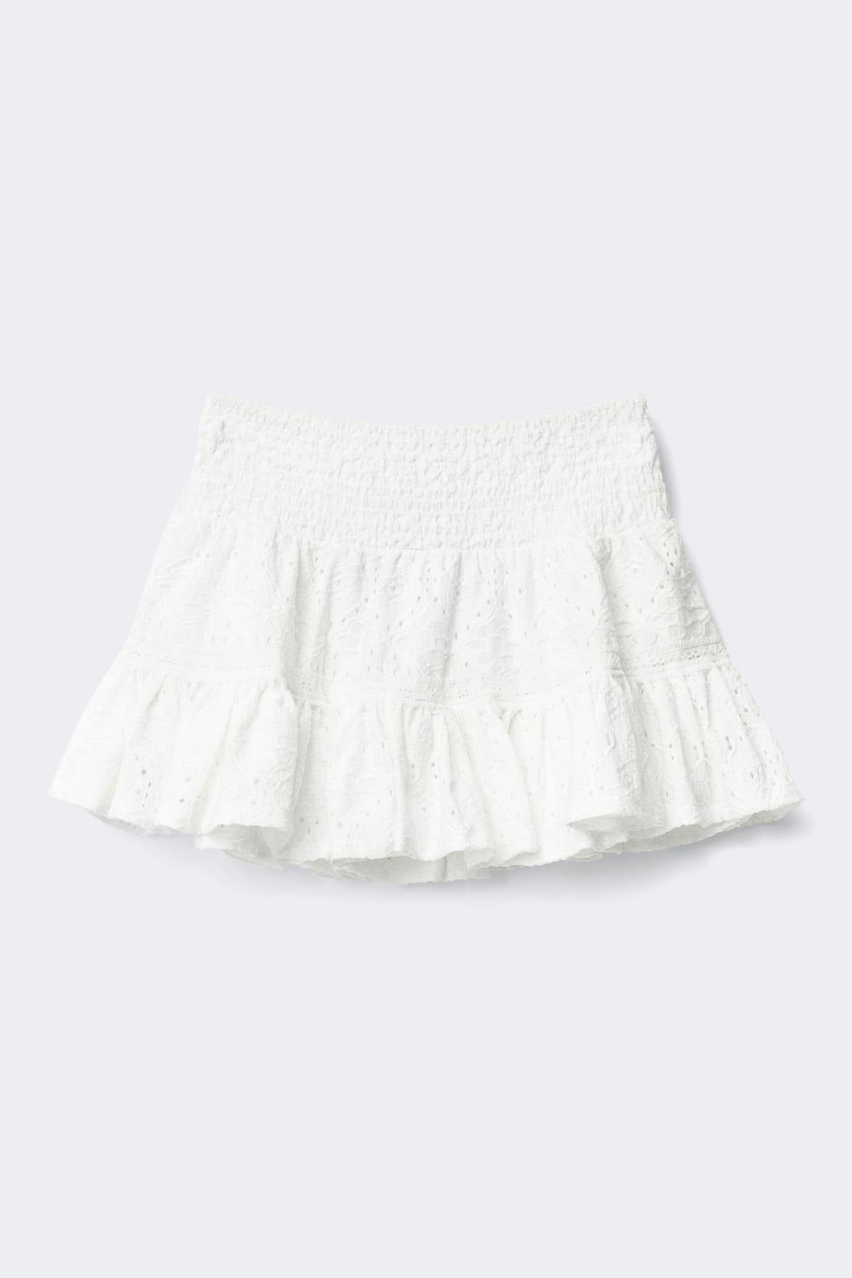 Y broderie anglais skirt