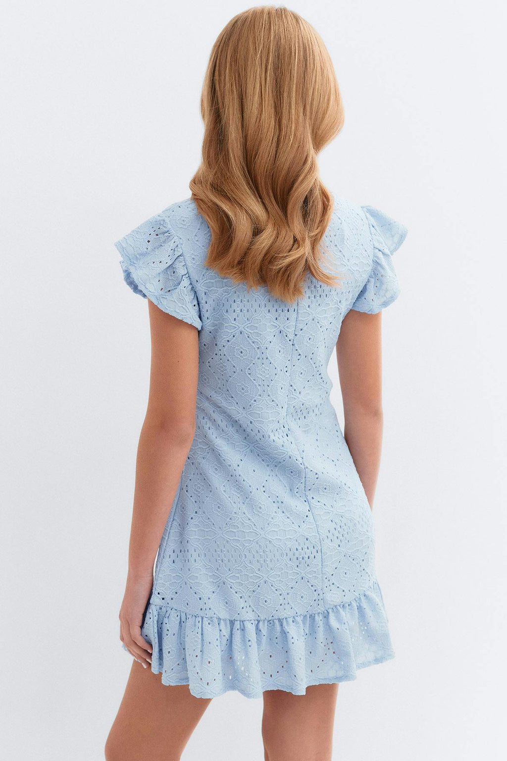 Y broderie anglais dress