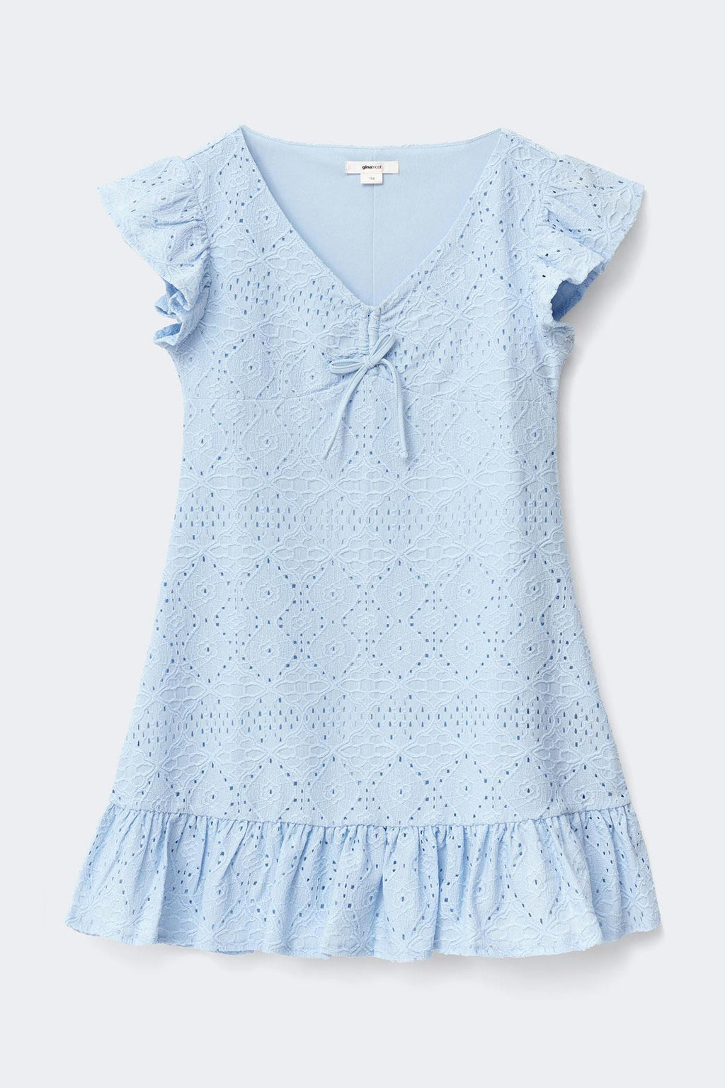 Y broderie anglais dress