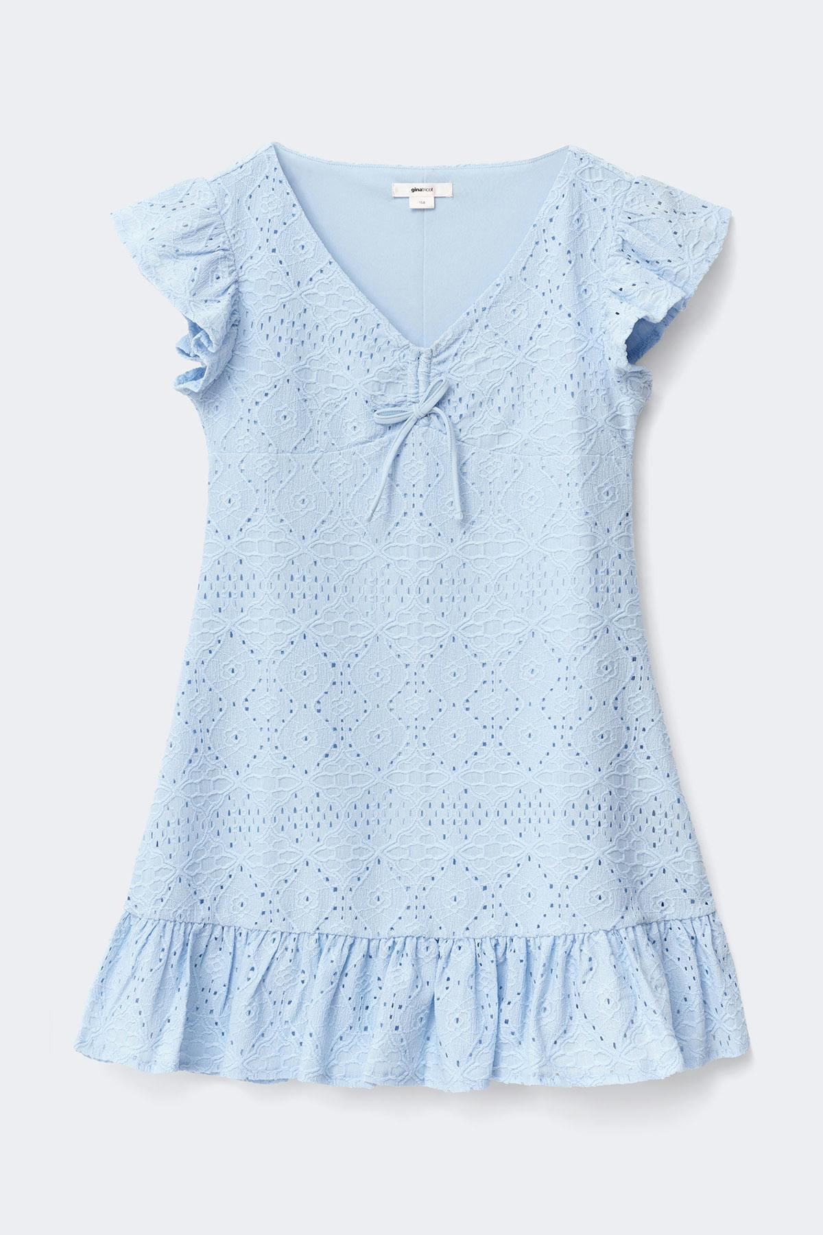 Y broderie anglais dress