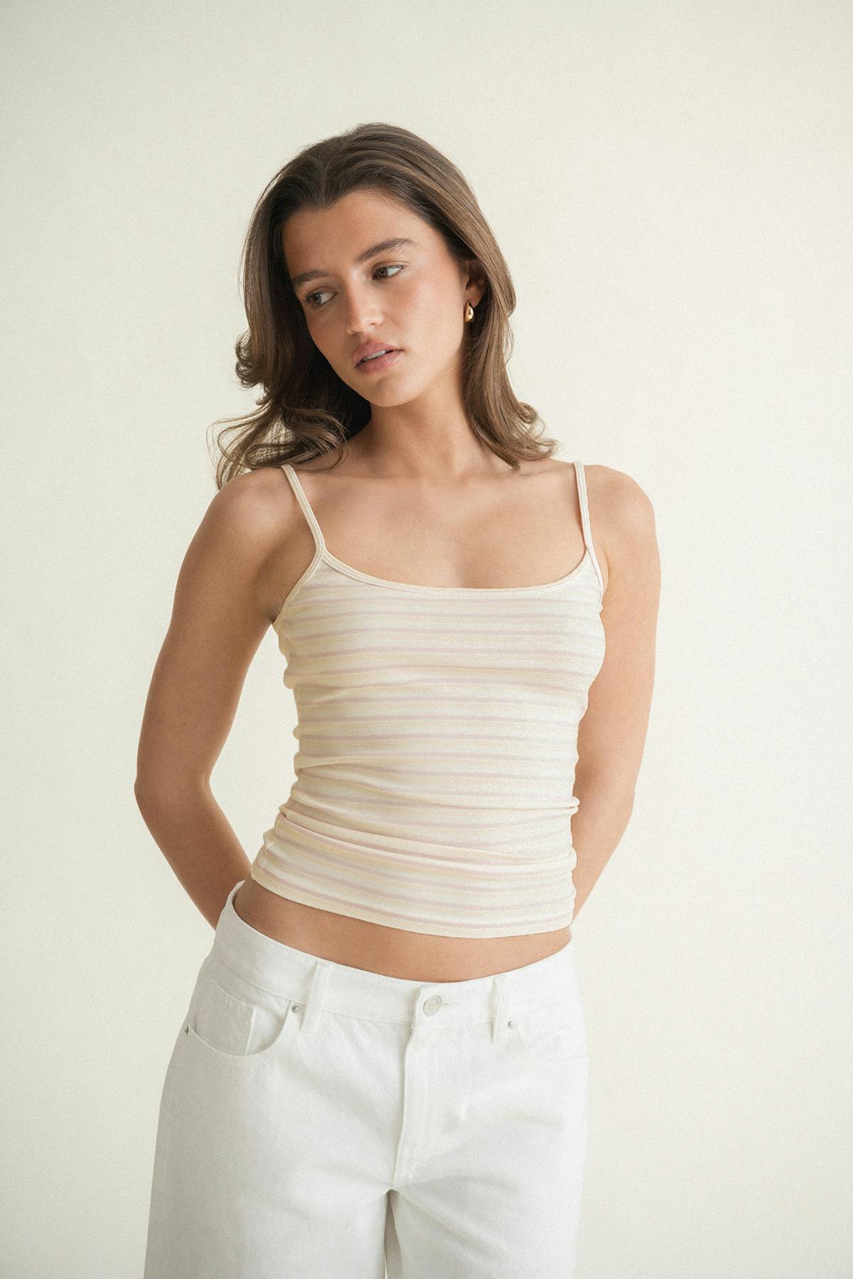 Perfect strap singlet