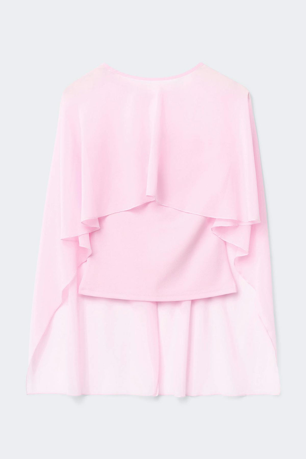 Chiffon cape top