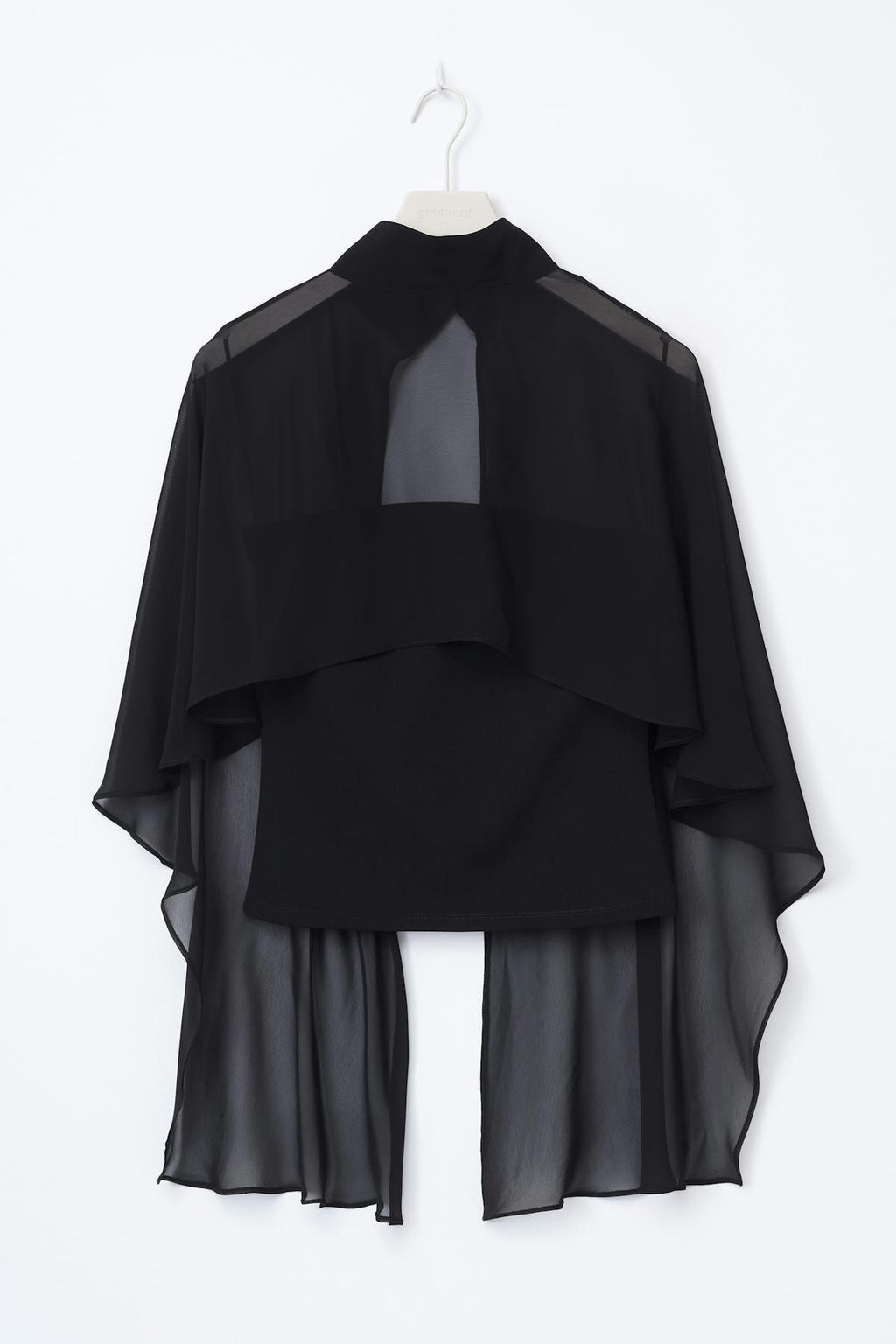 Chiffon cape top
