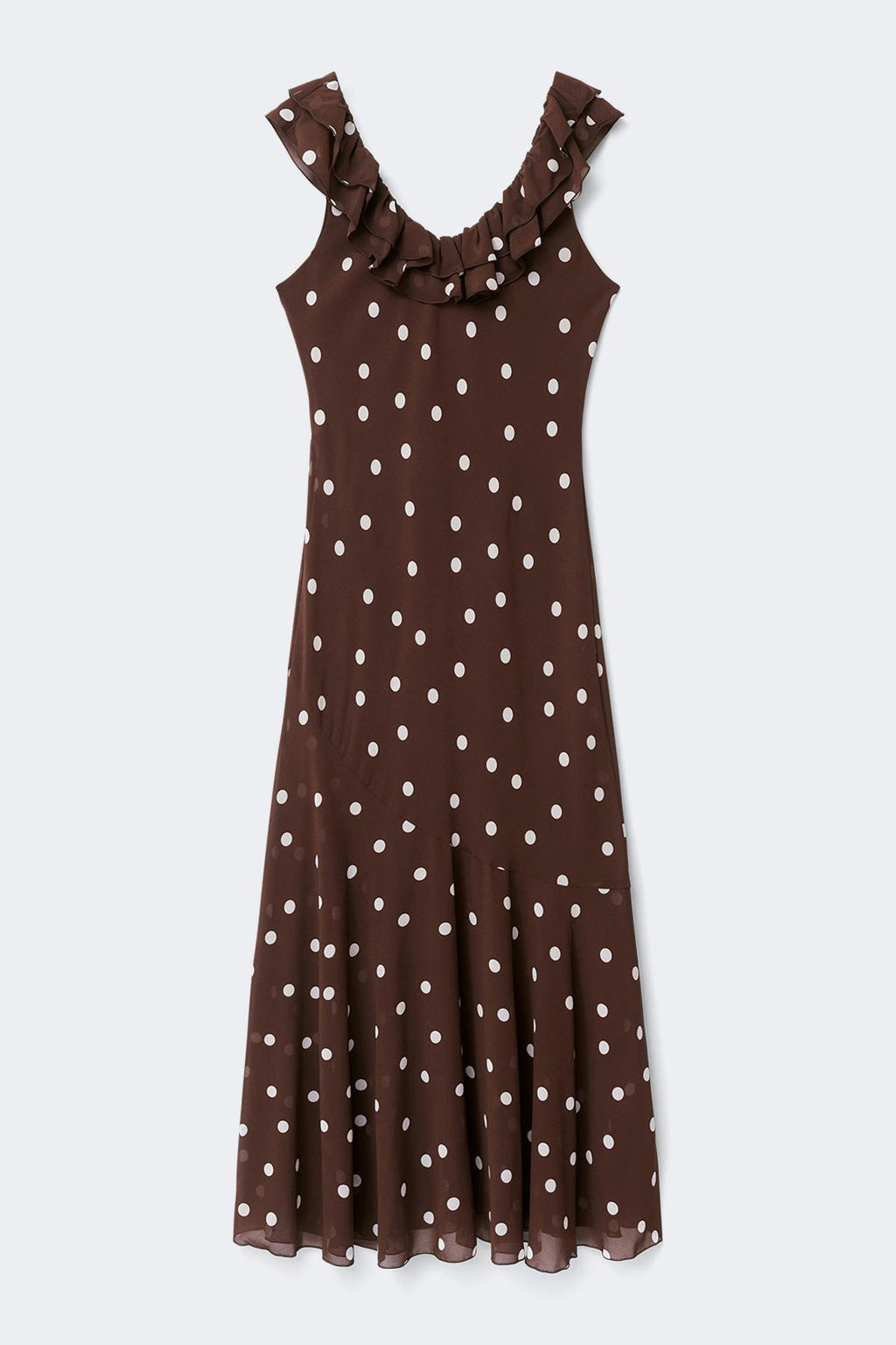 Maxi frill dress