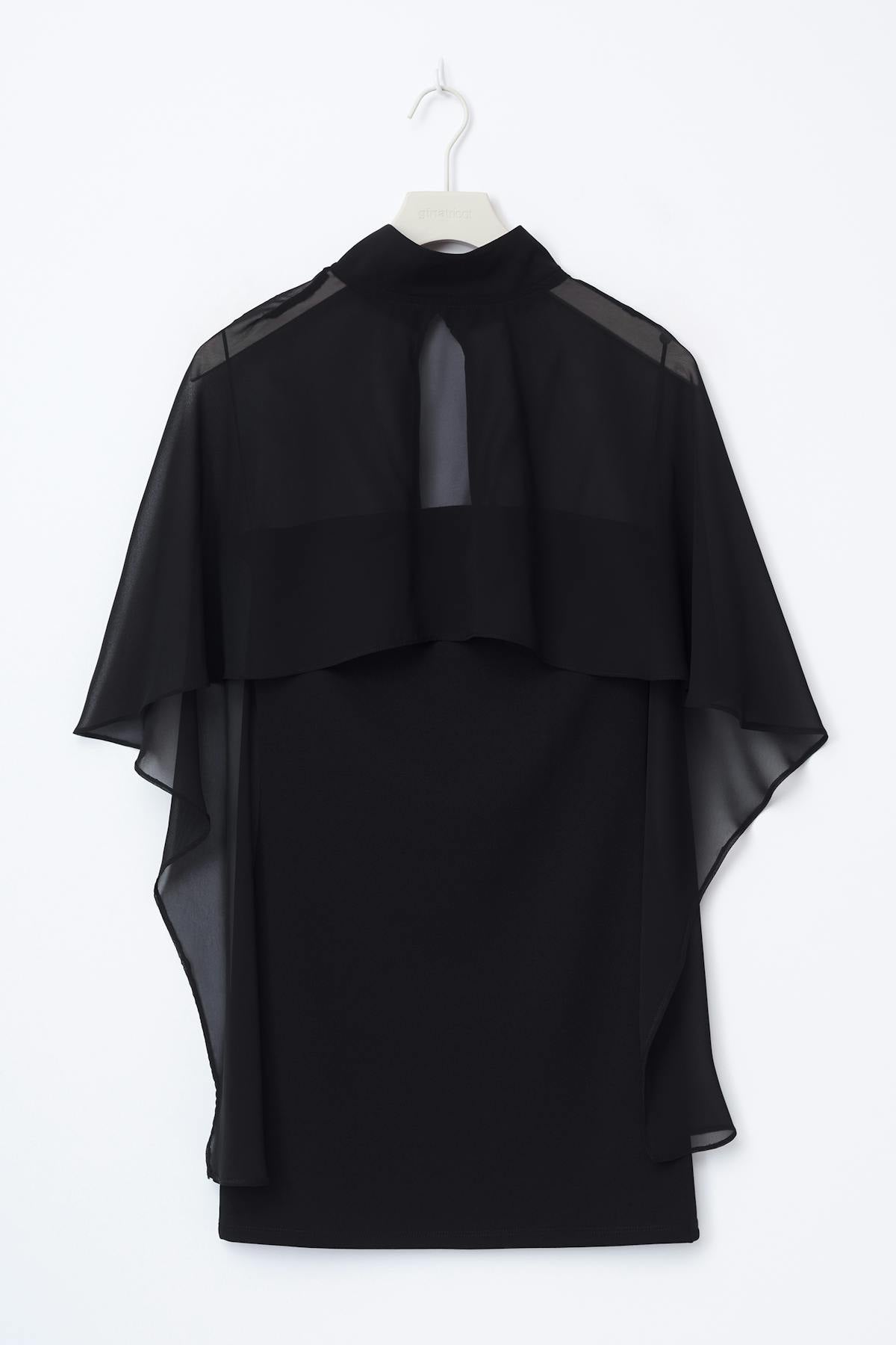 Cape tube dress
