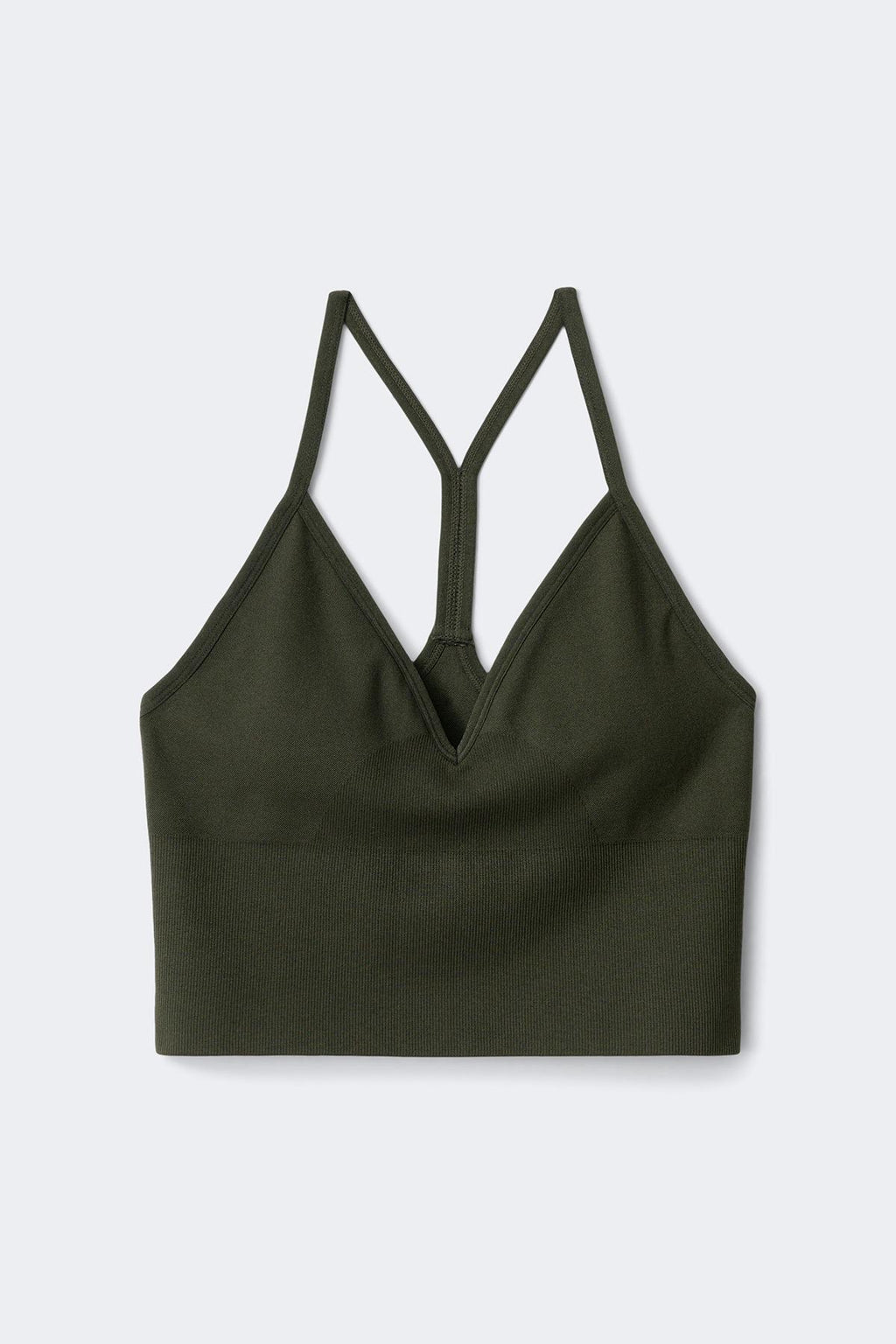 Seamless yoga top