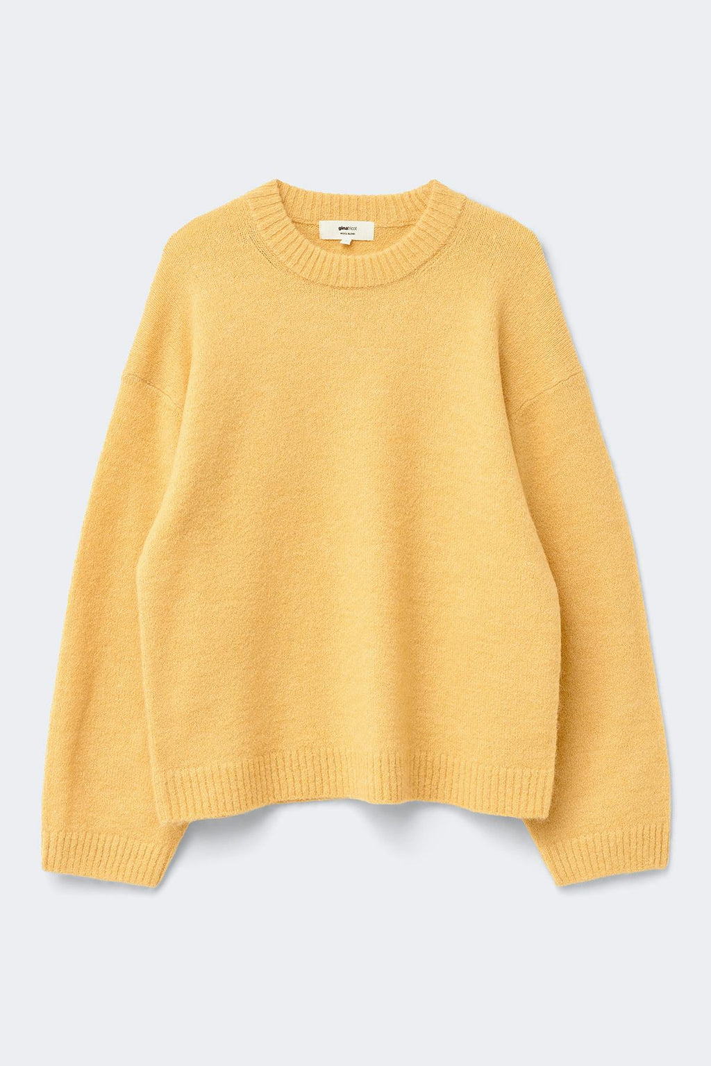 Crew neck knitted sweater
