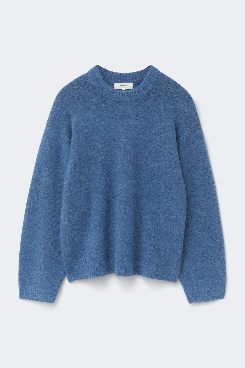 Crew neck knitted sweater