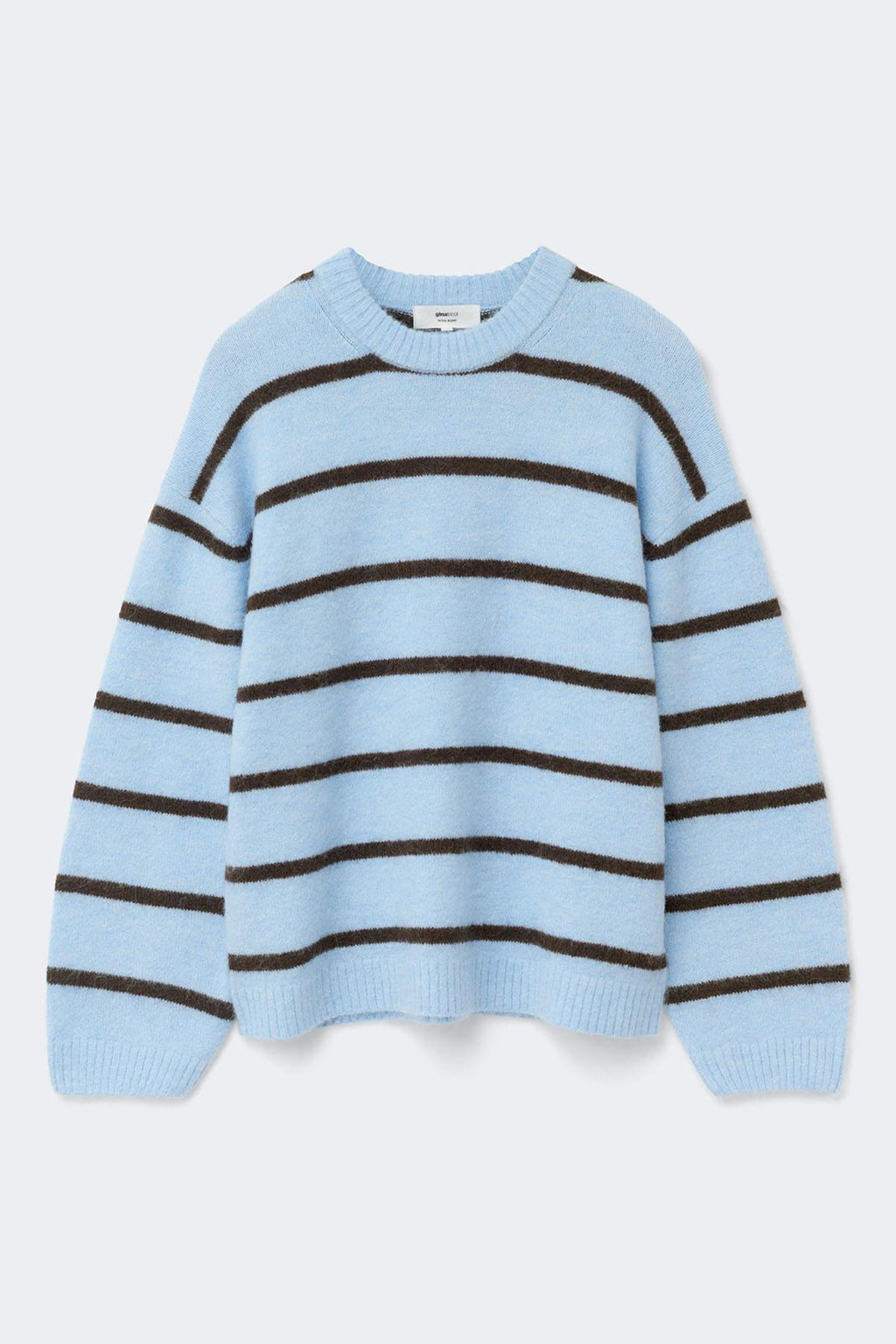 Crew neck knitted sweater