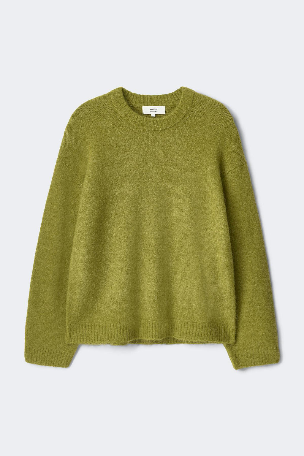 Crew neck knitted sweater