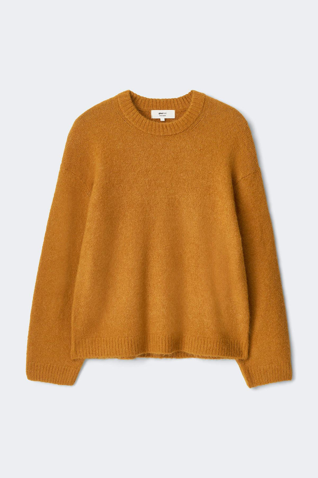 Crew neck knitted sweater