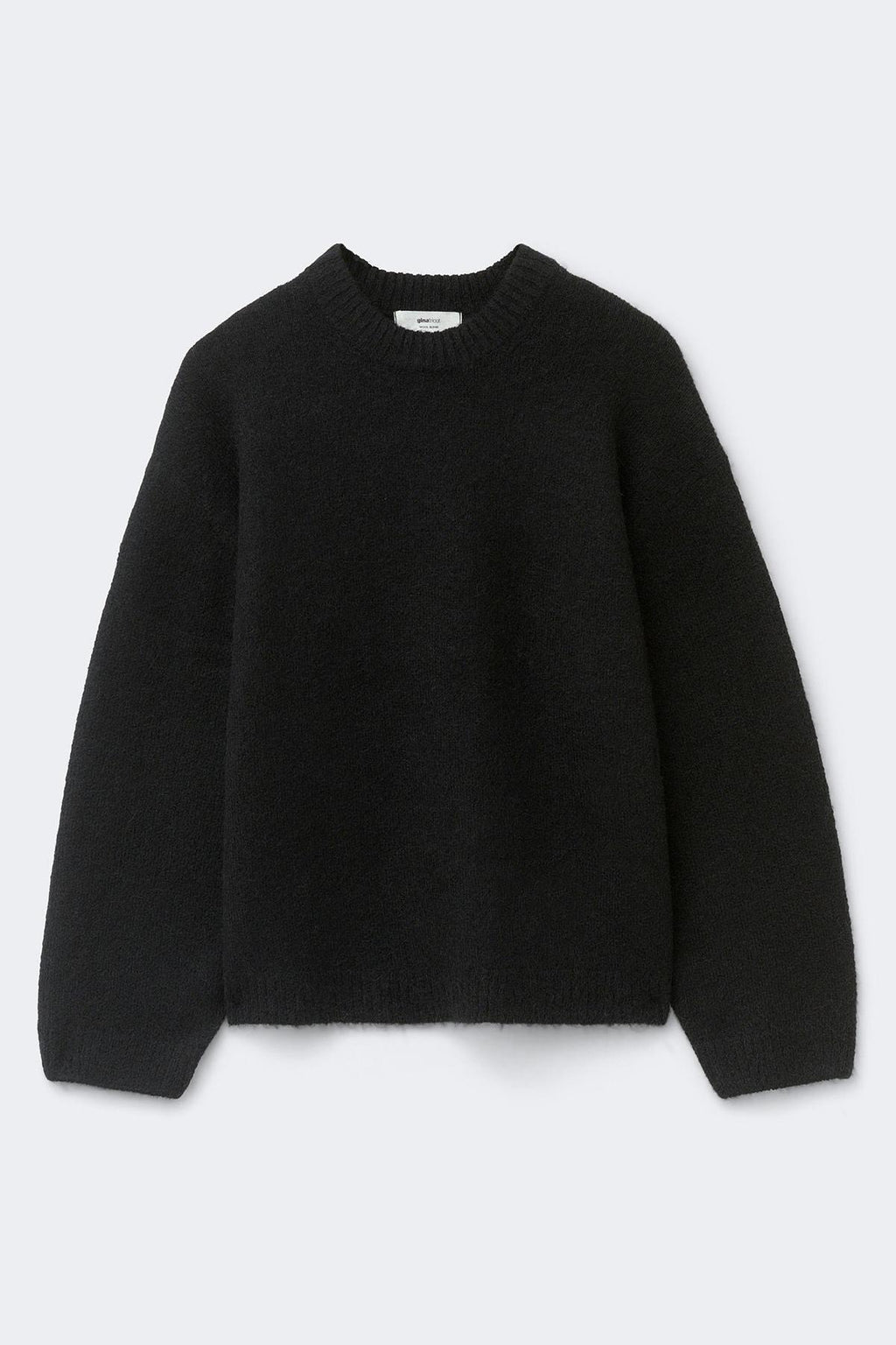 Crew neck knitted sweater