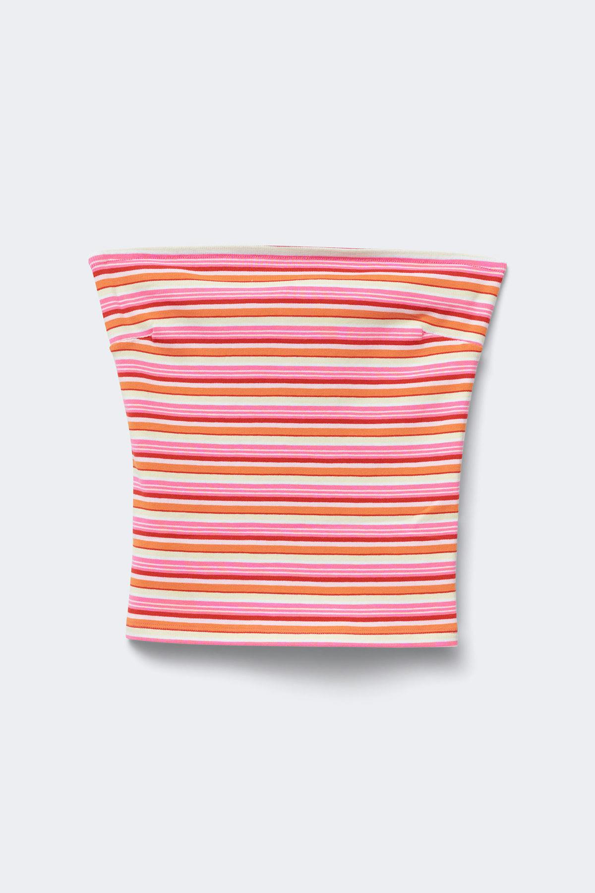 Super stretch tube top