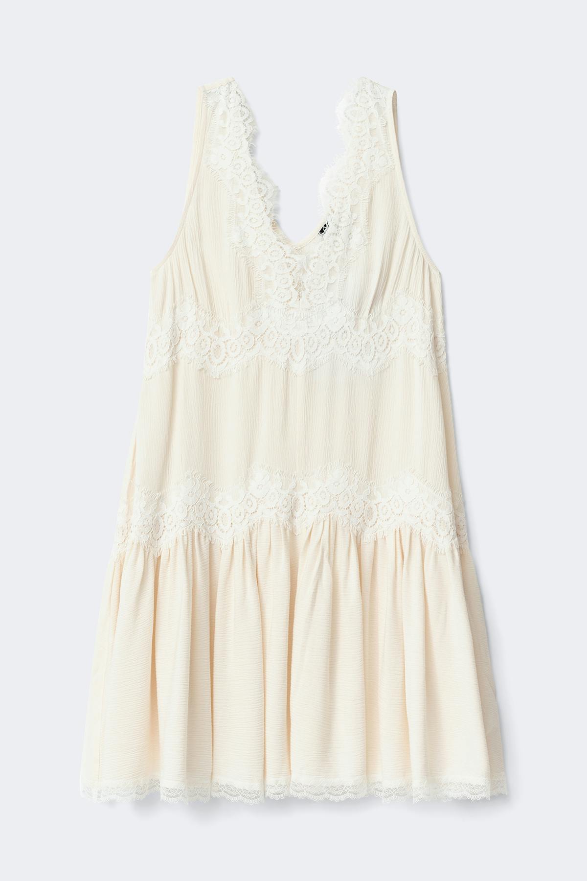 Lace mini dress