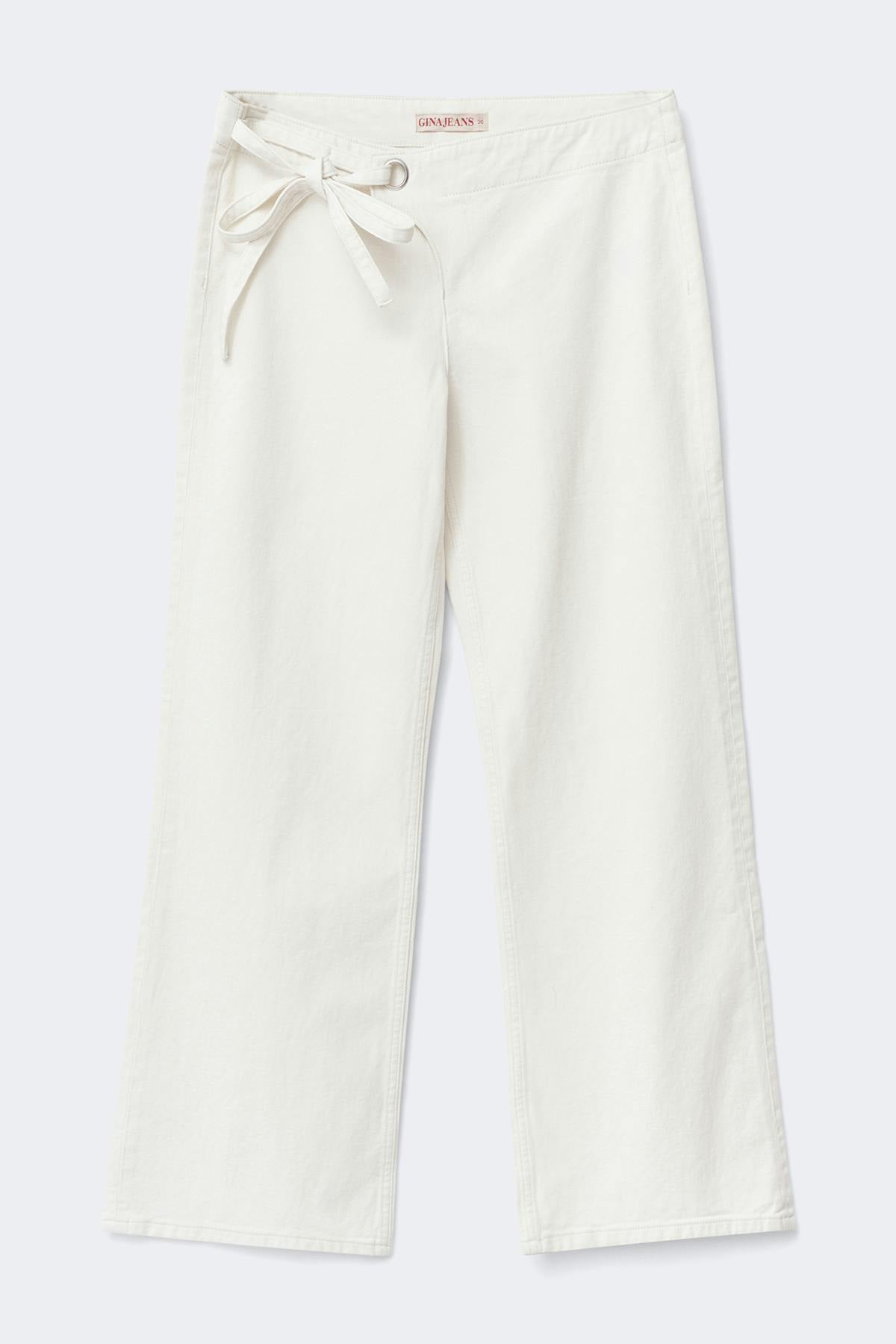 Side knot jeans