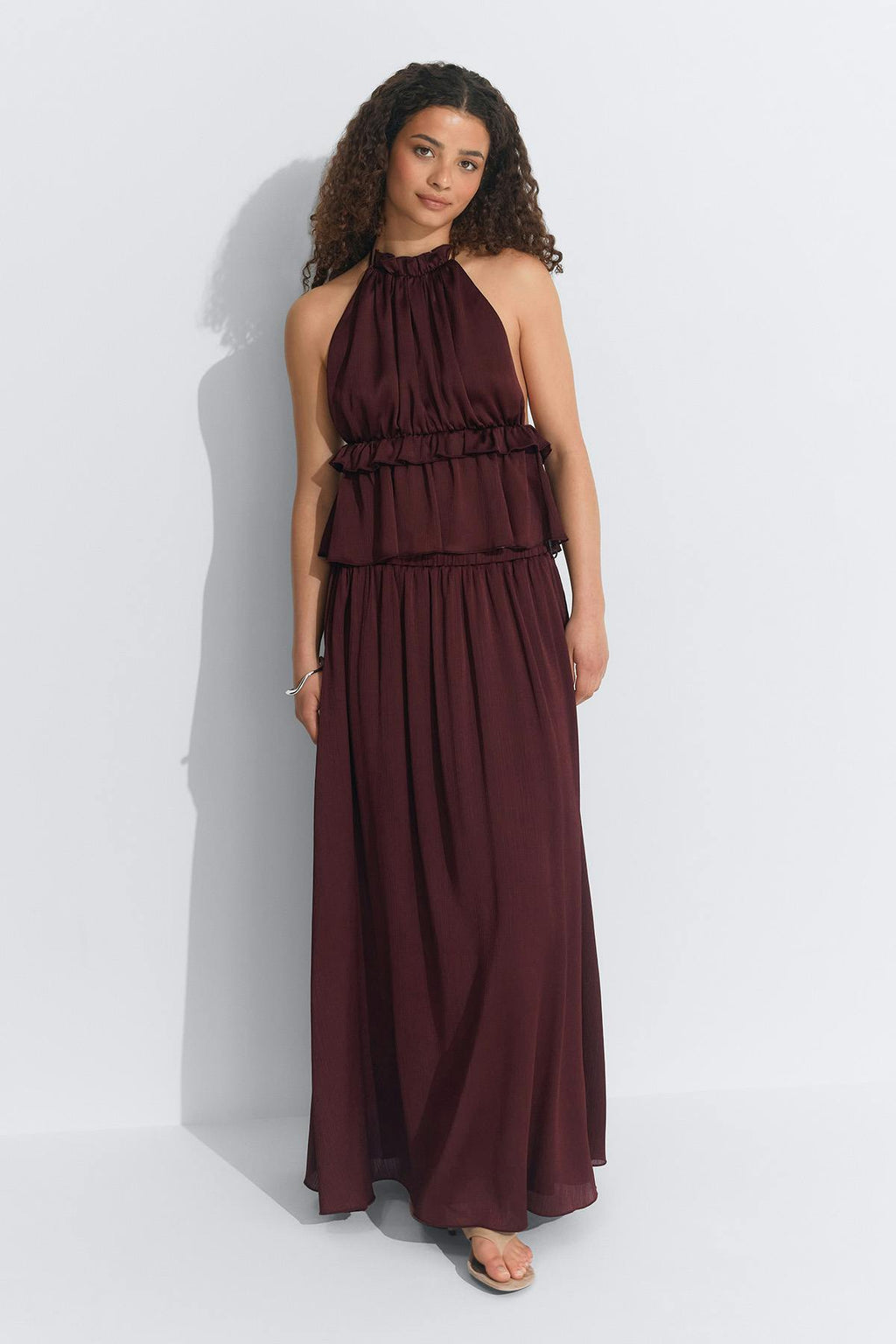 Flowy maxi skirt