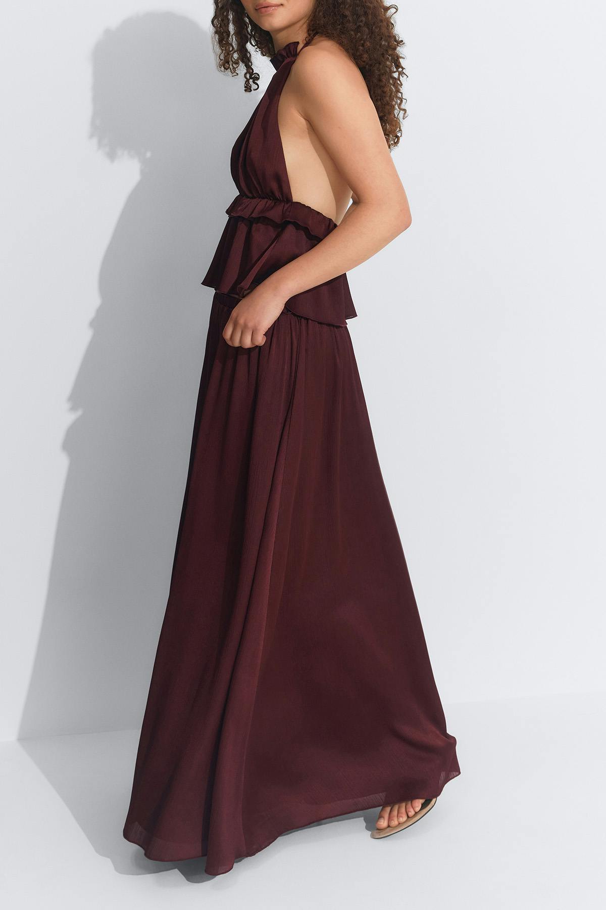 Flowy maxi skirt