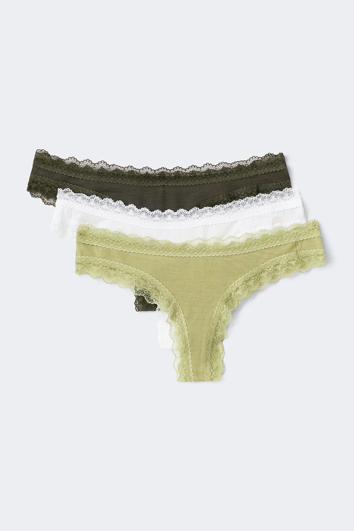 3-pack soft brazilian