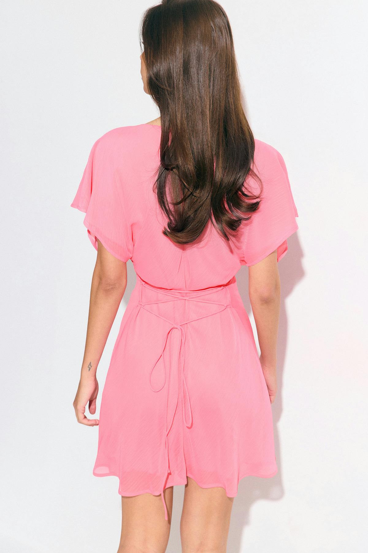 Chiffon mini dress