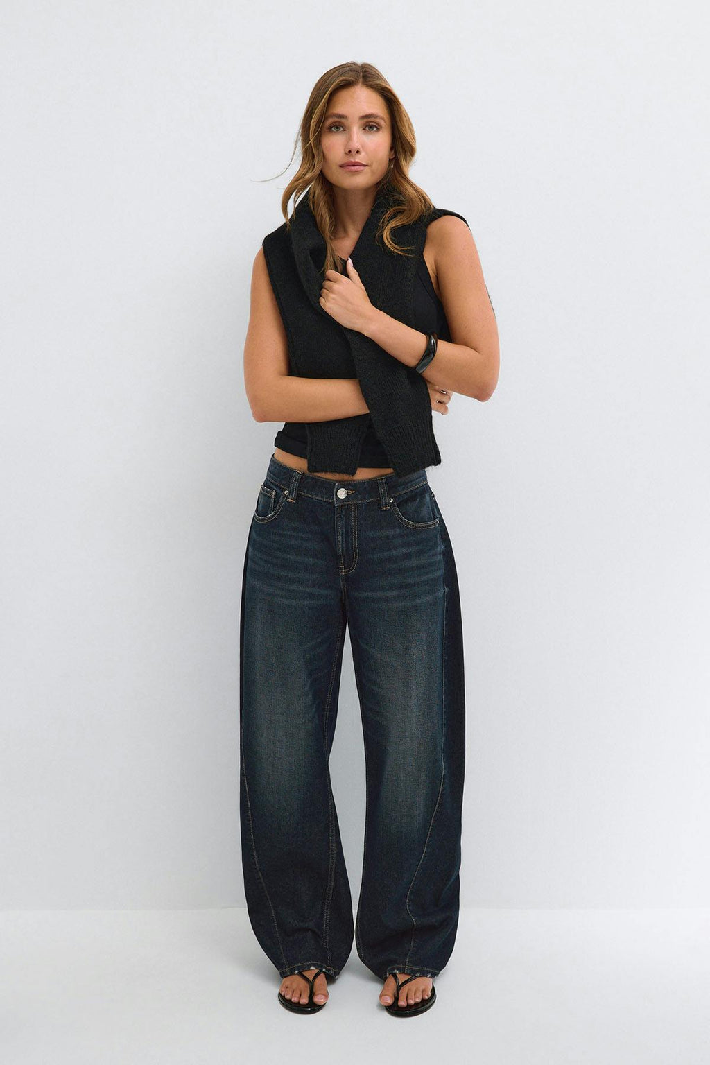 Barrel jeans