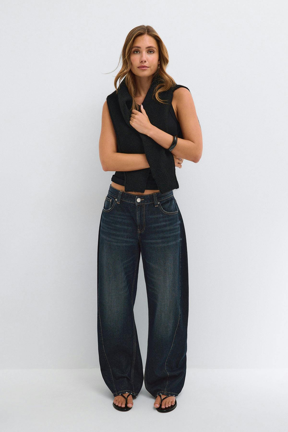 Barrel jeans